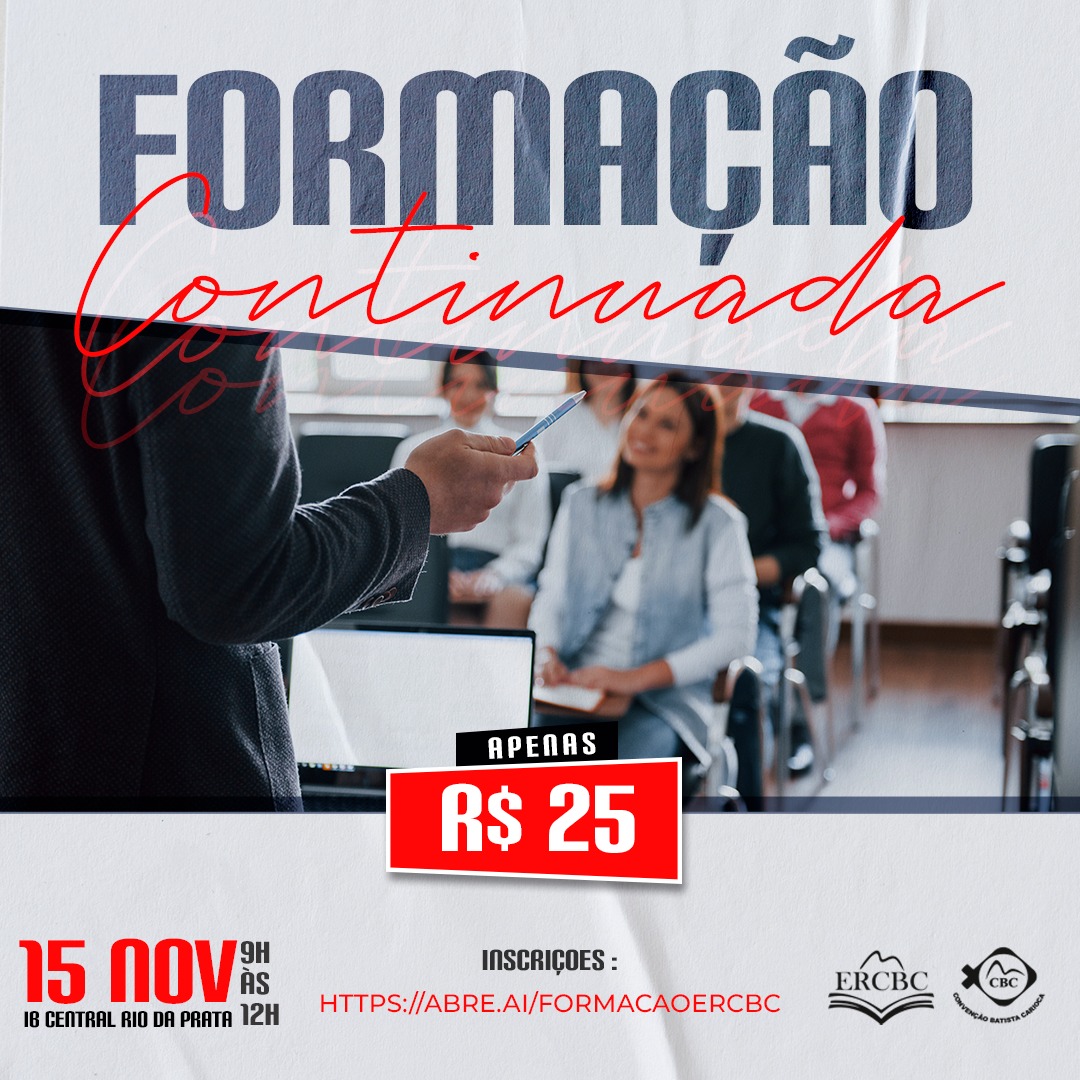 Educadores realizam Formação Continuada